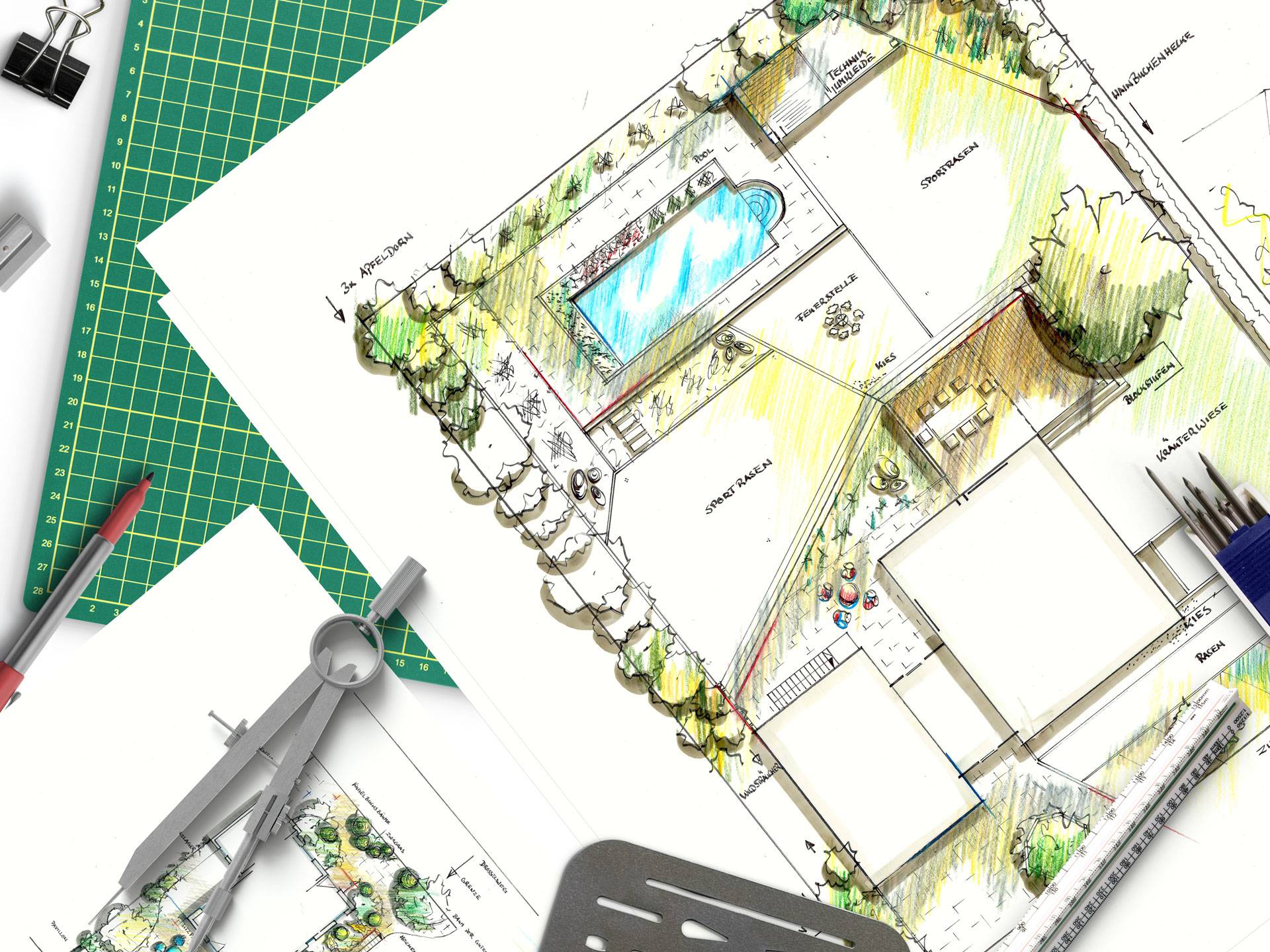 AMENAGEMENT EXTERIEUR PLANS 3 | Créativ TP Création et aménagement extérieur autour de Mulhouse dans le Haut-Rhin Wittenheim 2