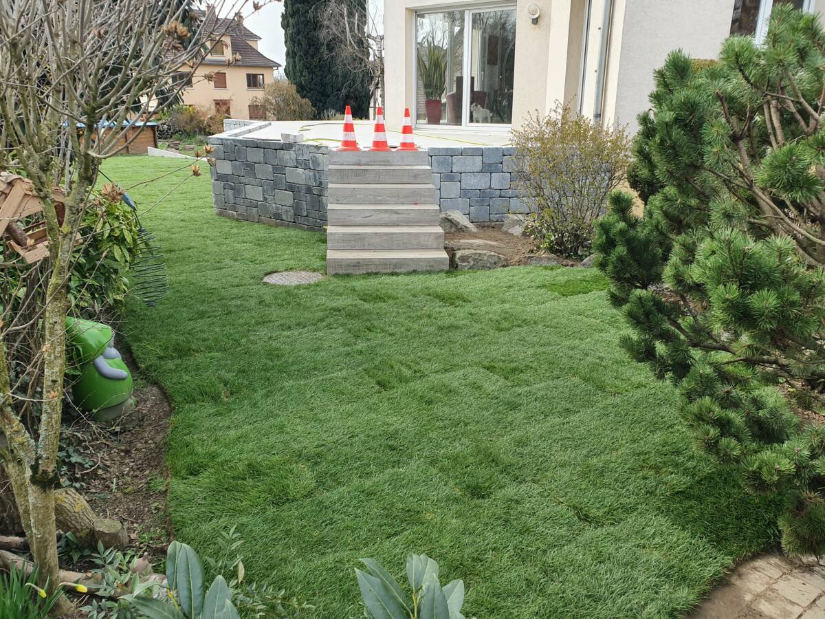 AMENAGEMENT EXTERIEUR ZILLISHEIM 3 | Créativ TP Création et aménagement extérieur autour de Mulhouse dans le Haut-Rhin Illzach 0
